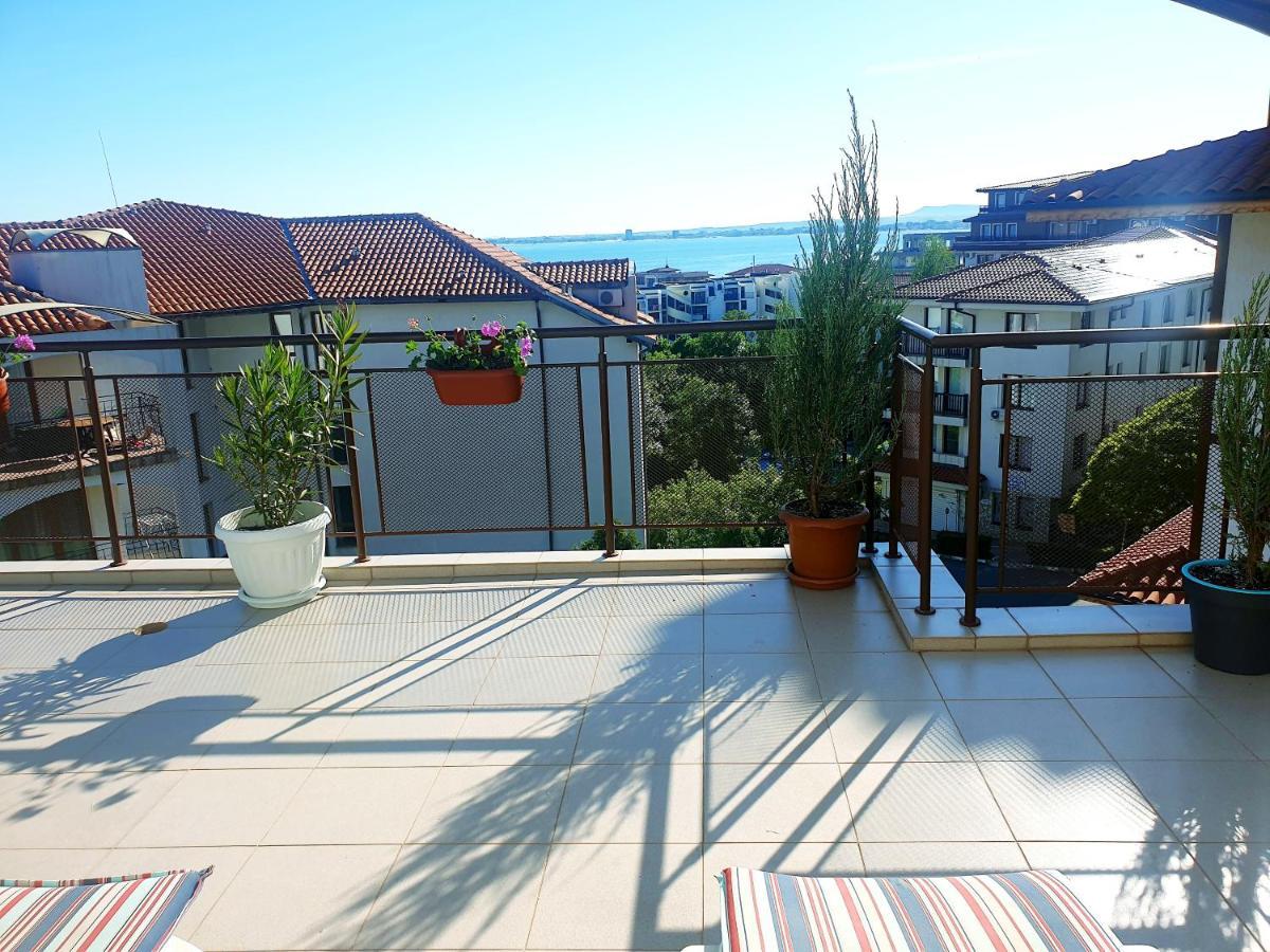 La Terrace Sea View Appartement Sveti Vlas Buitenkant foto