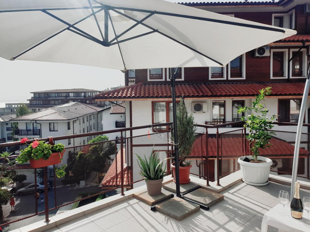 La Terrace Sea View Appartement Sveti Vlas Buitenkant foto