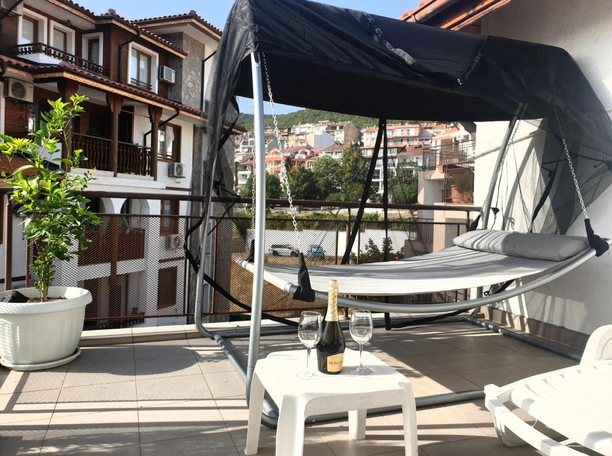 La Terrace Sea View Appartement Sveti Vlas Buitenkant foto