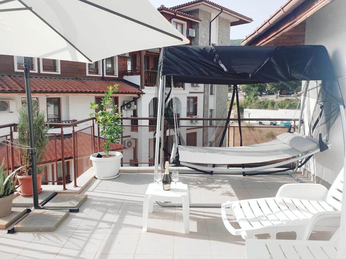 La Terrace Sea View Appartement Sveti Vlas Buitenkant foto