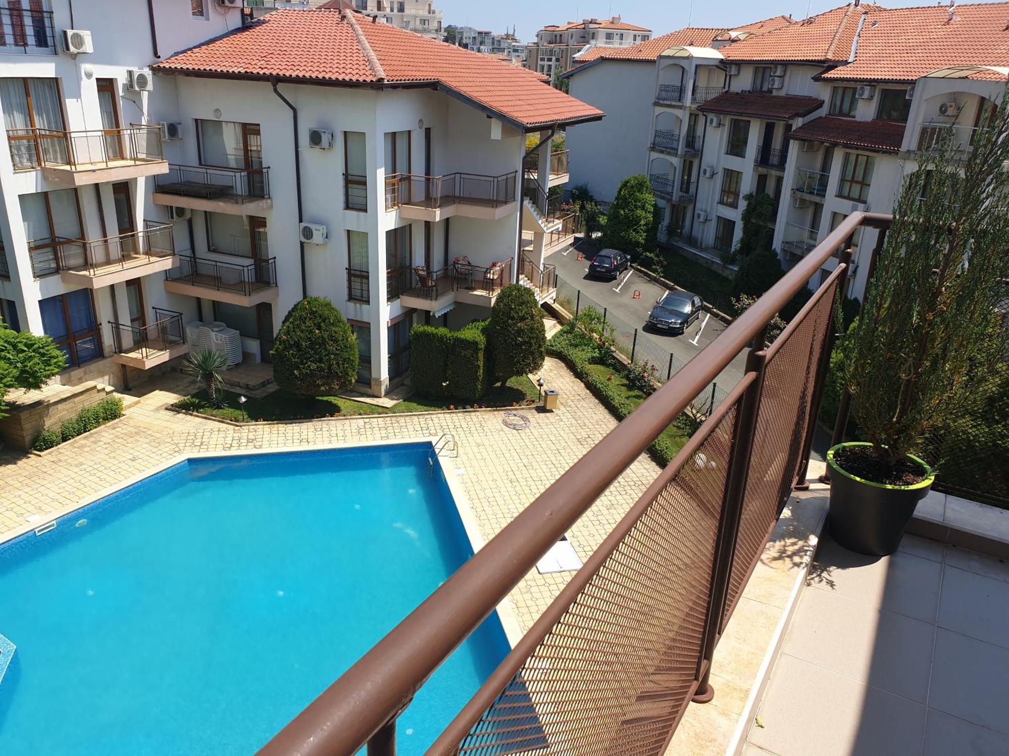 La Terrace Sea View Appartement Sveti Vlas Kamer foto