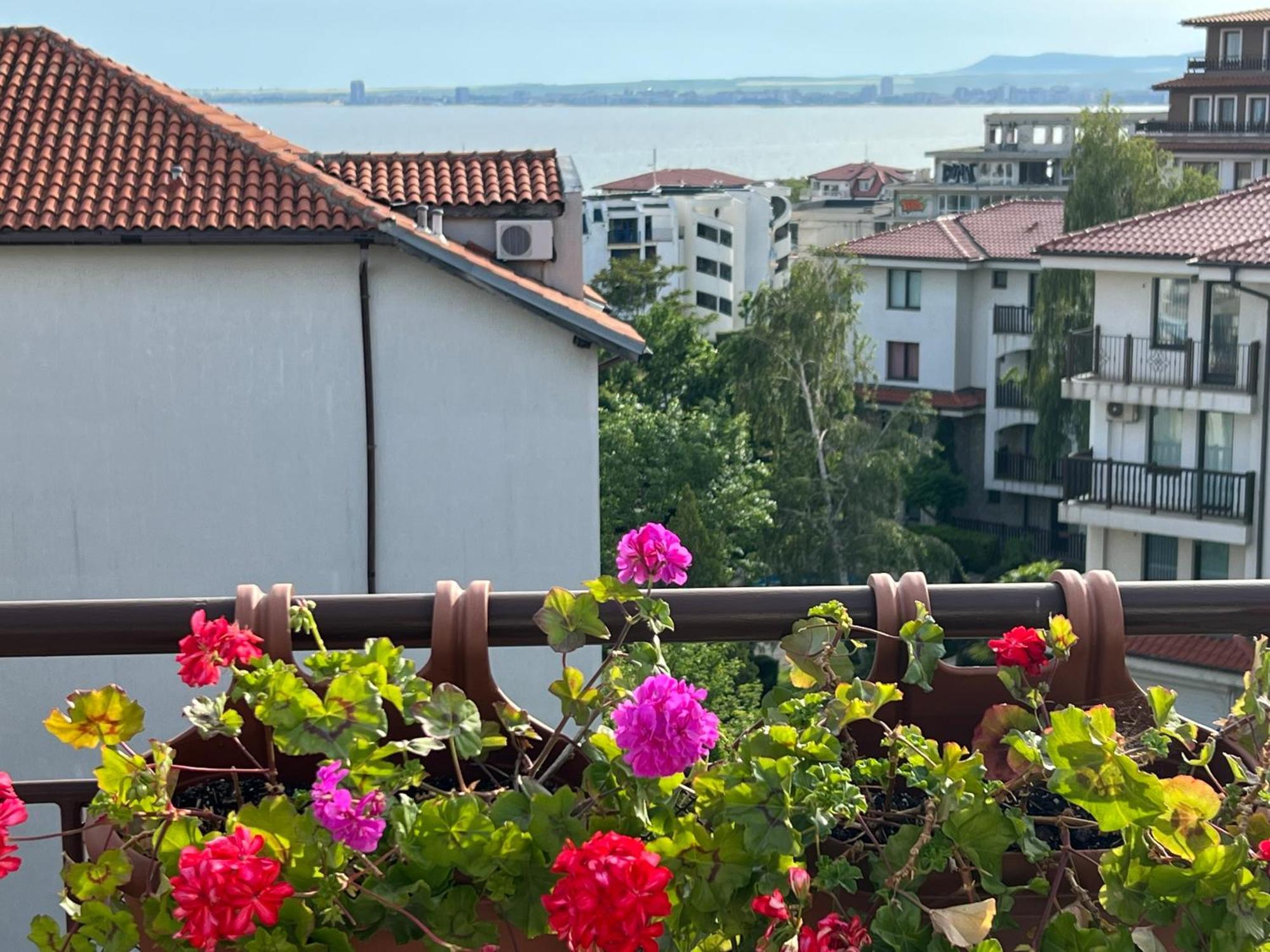 La Terrace Sea View Appartement Sveti Vlas Buitenkant foto